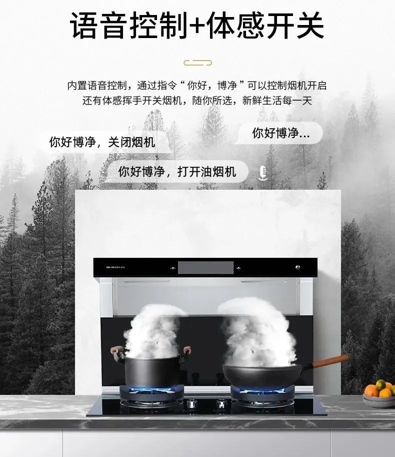博净分体式集成灶让厨房和美食一样，，，，全新升级
