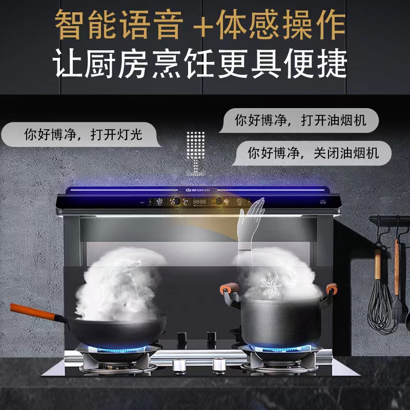 博净分体式集成灶：美学之巅，，功效之冠