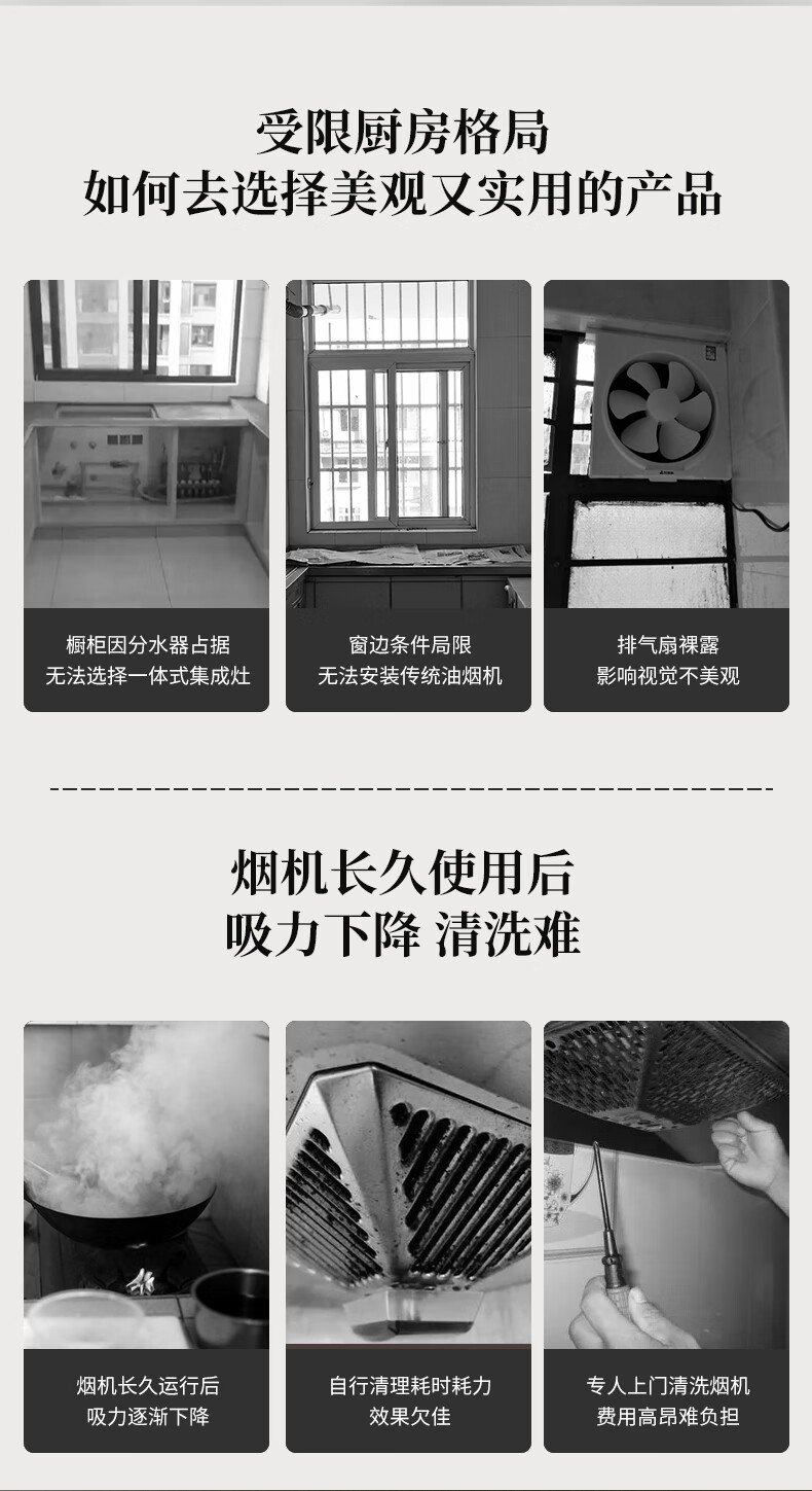 允许我！厨房装博净分体式集成灶简直不要太好用
